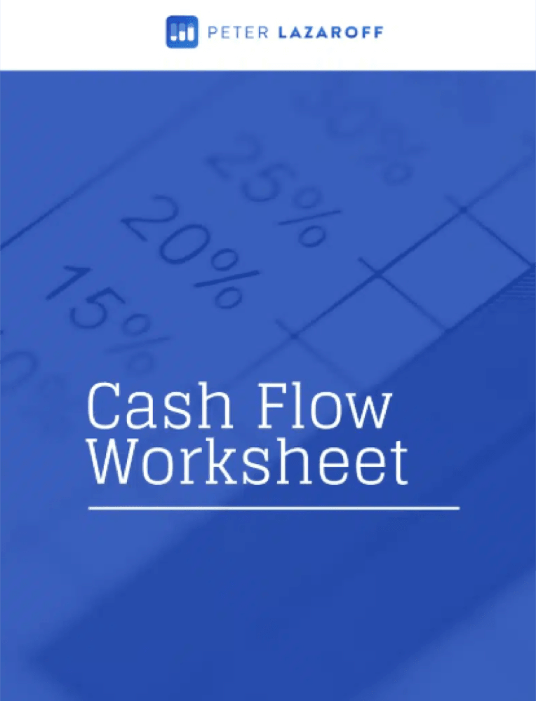 Cash Flow Worksheet cover